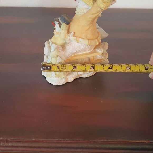 Vintage Russ Berrie & Co. Ice Sculptures -  The Winter Express Resin Figurine - Picture 9 of 10